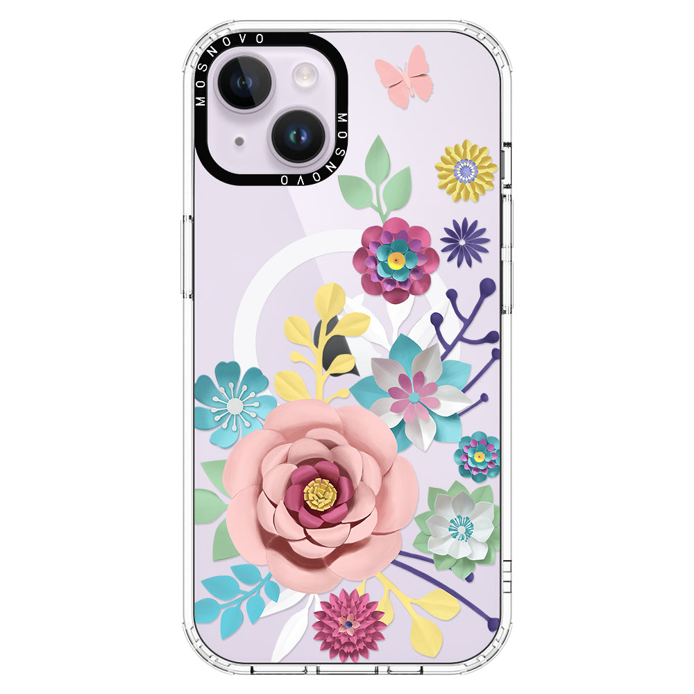 3D Floral Phone Case - iPhone 14 Case