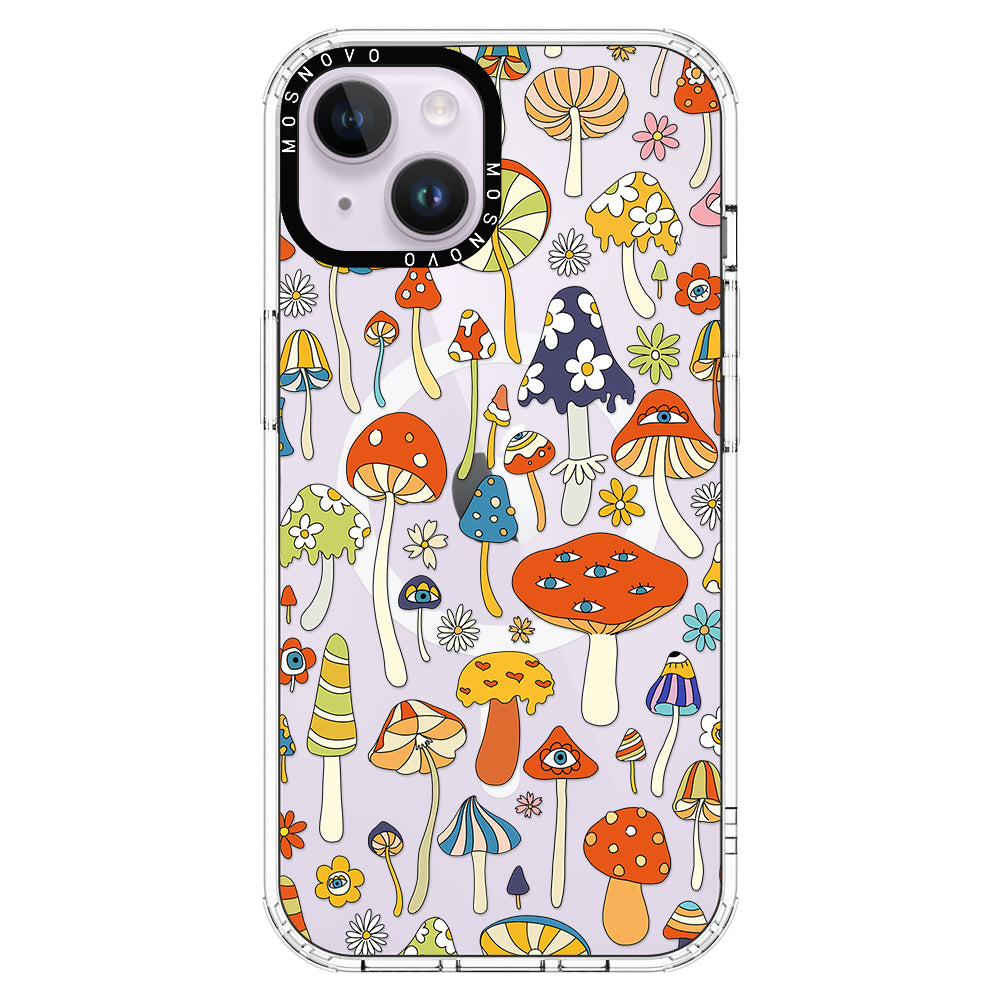 Mushroom Art Phone Case - iPhone 14 Case