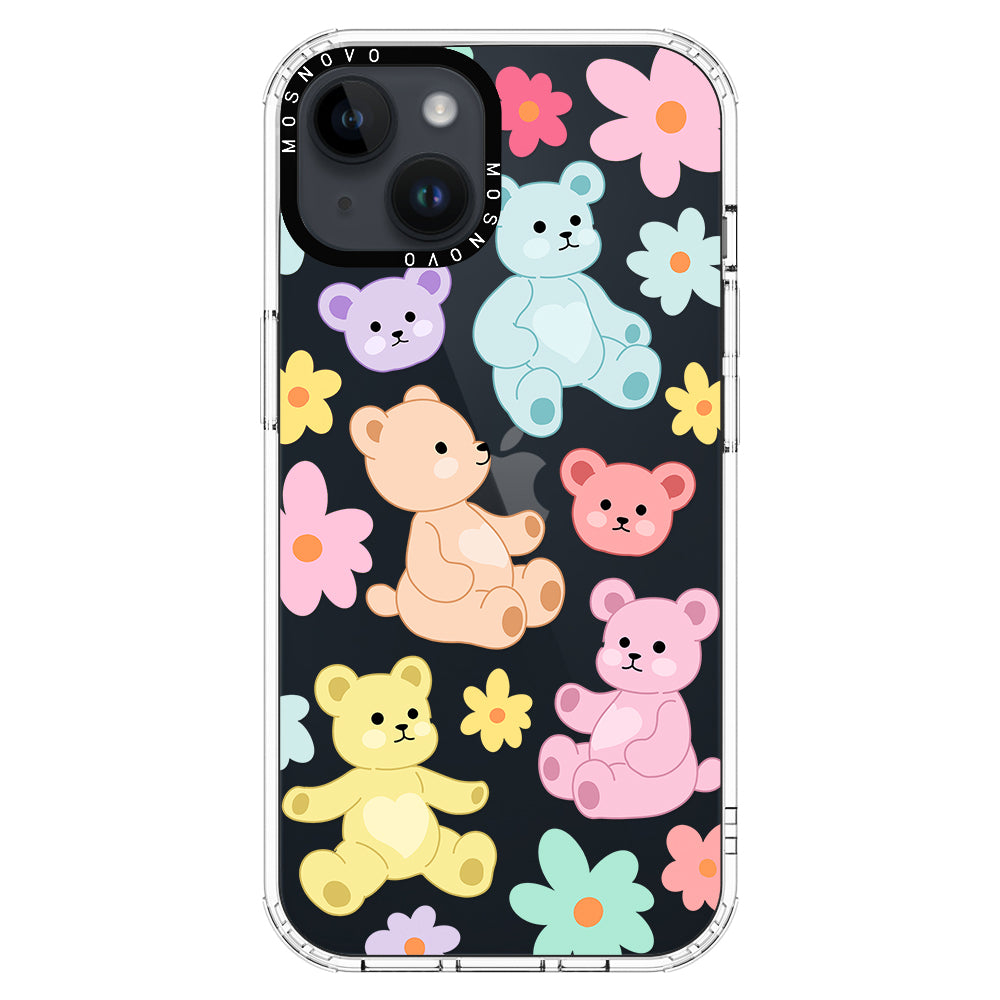 Cute Teddy Bear Phone Case - iPhone 14 Case