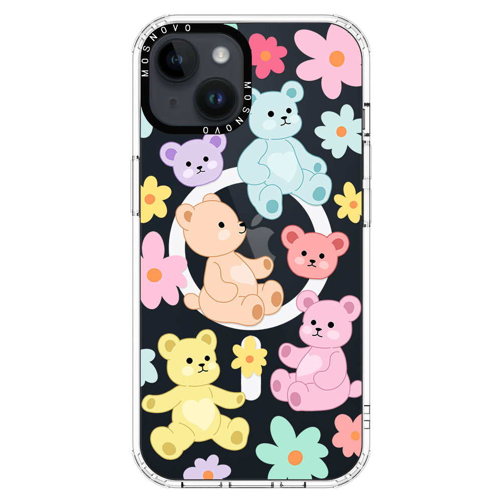 Cute Teddy Bear Phone Case - iPhone 14 Case