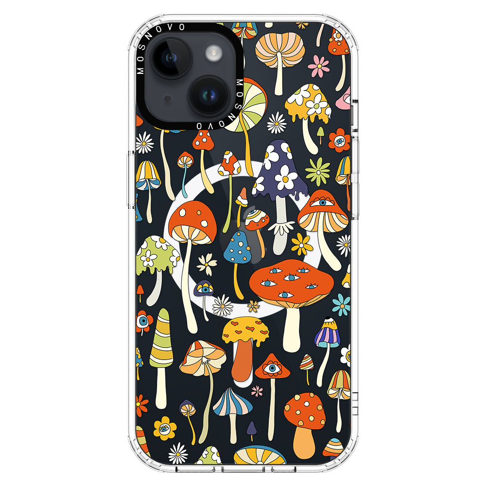 Mushroom Art Phone Case - iPhone 14 Case