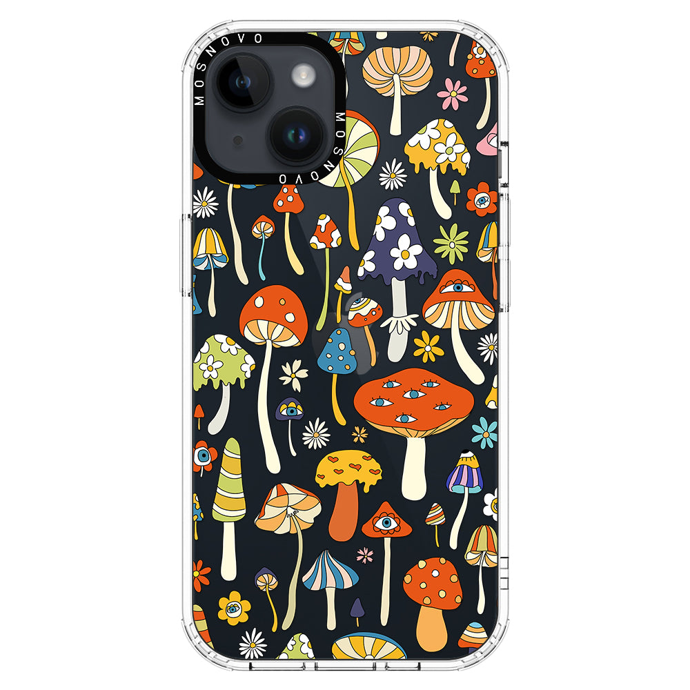 Mushroom Art Phone Case - iPhone 14 Case