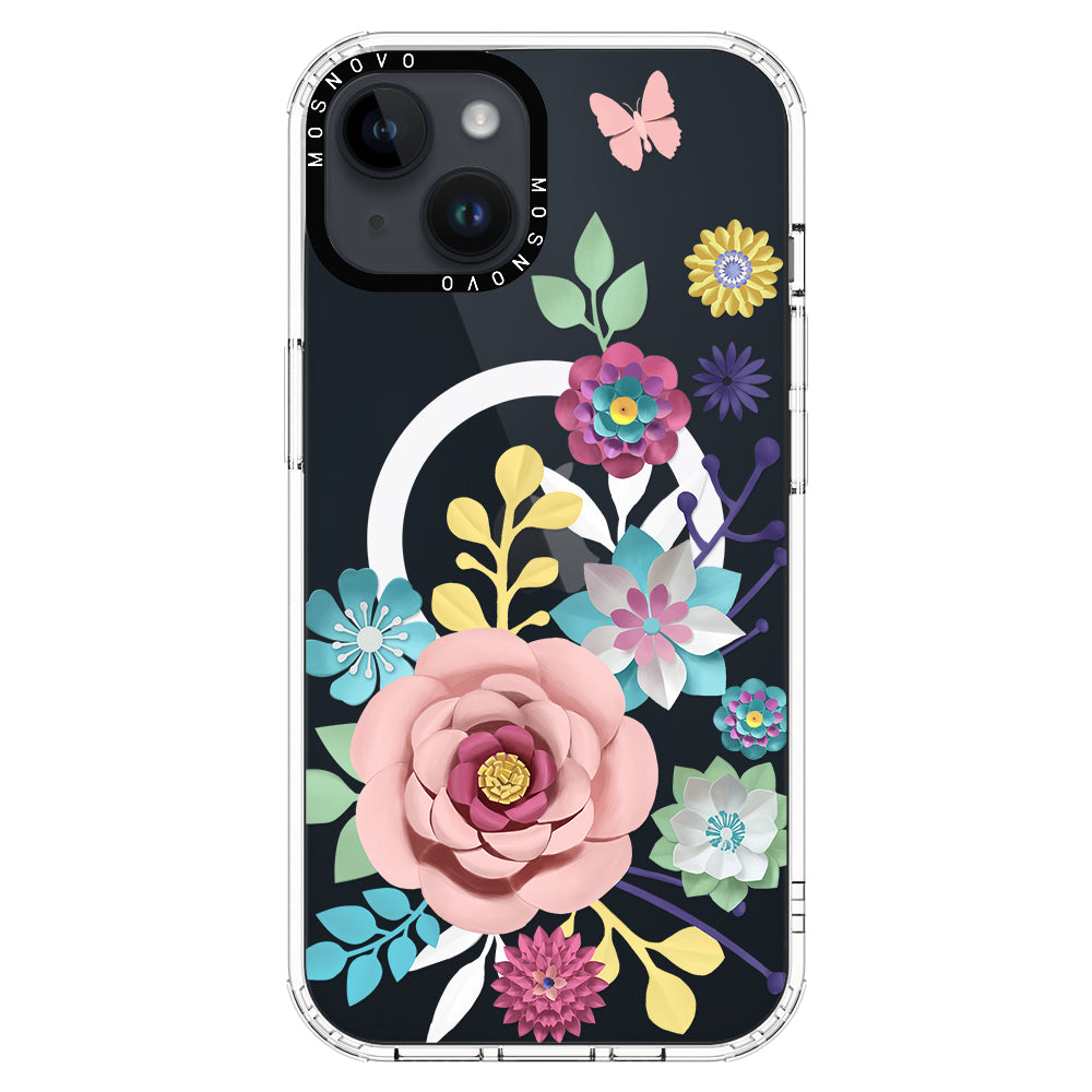 3D Floral Phone Case - iPhone 14 Case