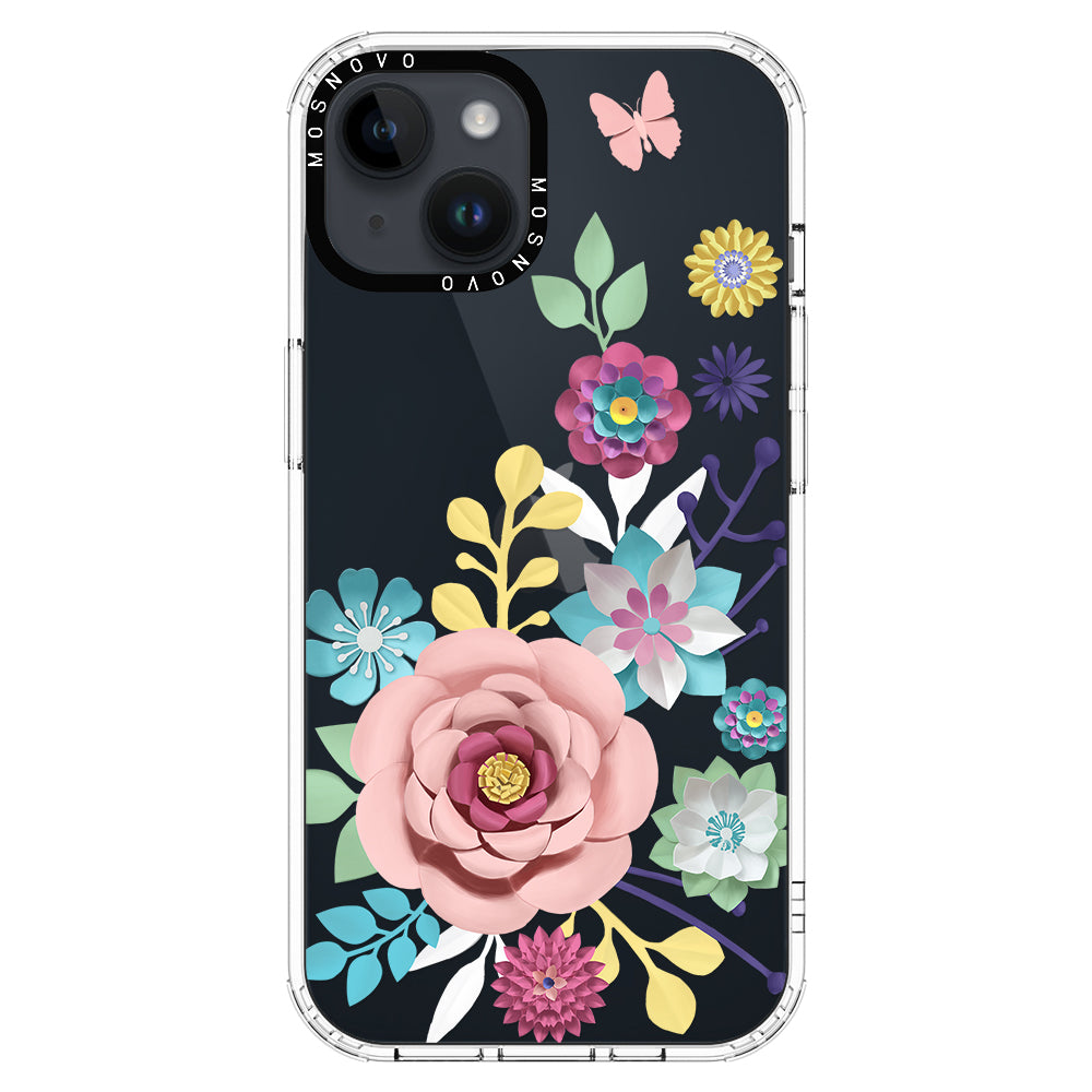 3D Floral Phone Case - iPhone 14 Case