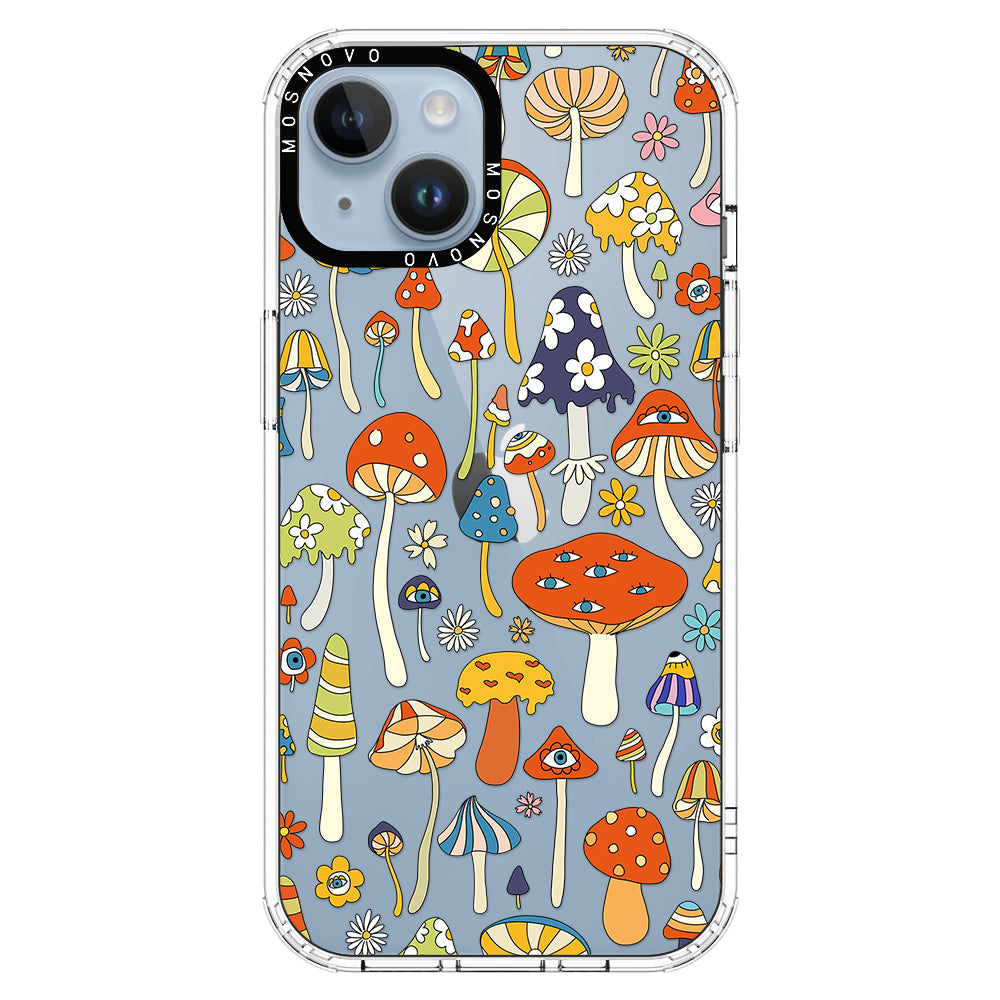 Mushroom Art Phone Case - iPhone 14 Case