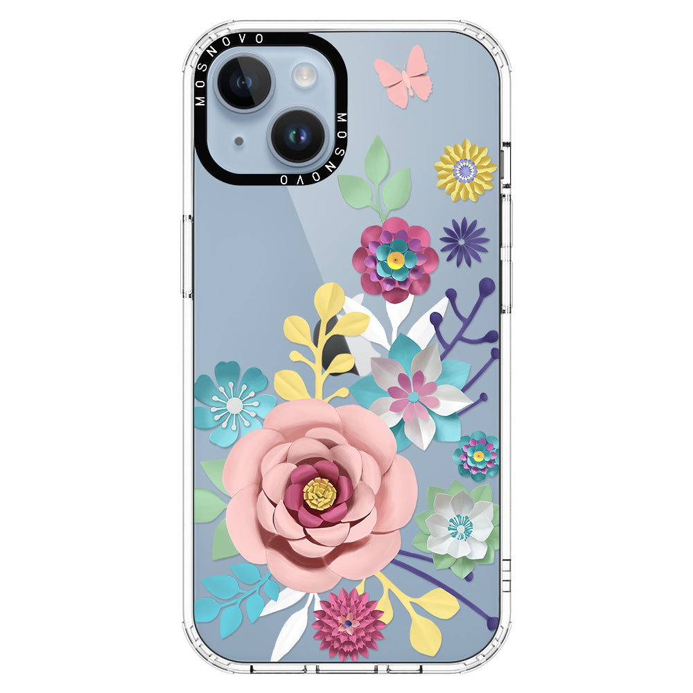 3D Floral Phone Case - iPhone 14 Case