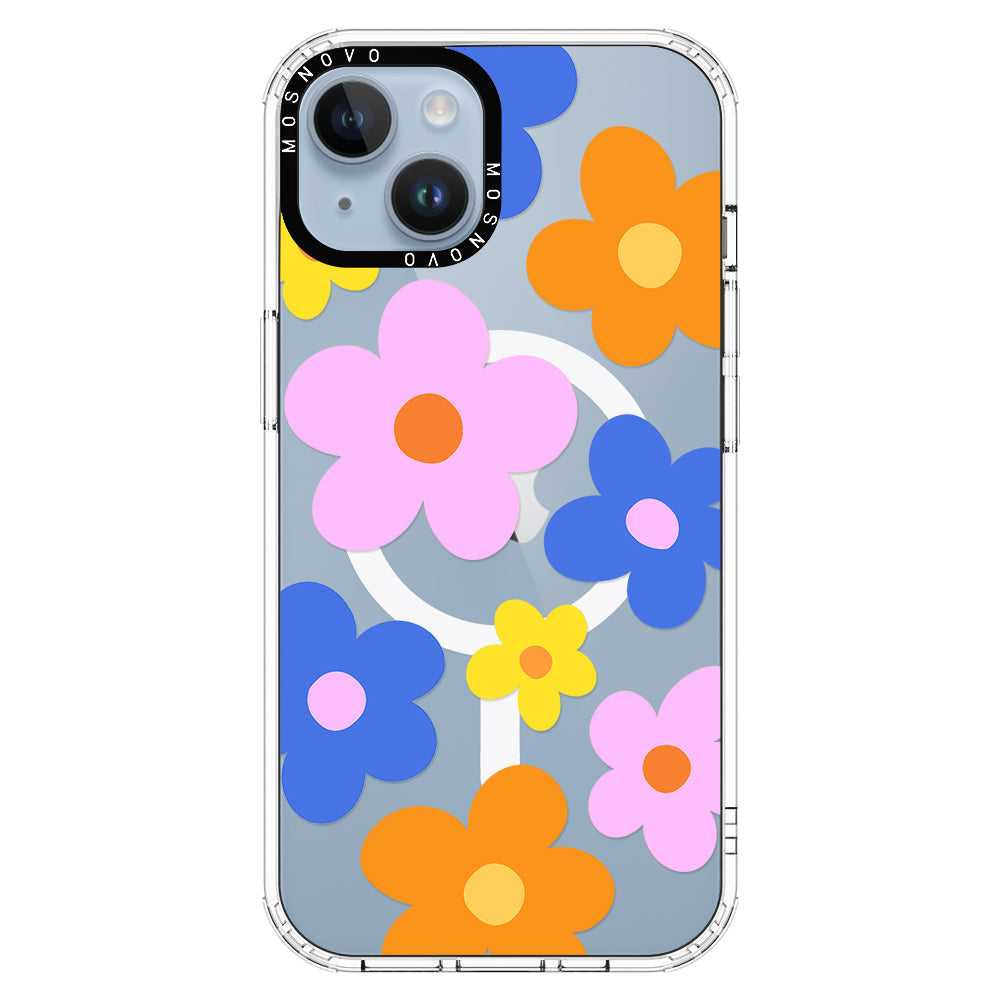 60's Groovy Flower Phone Case - iPhone 14 Case