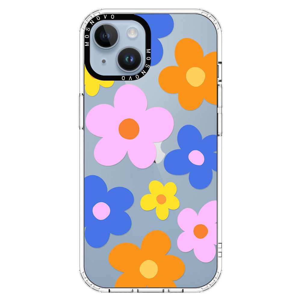 60's Groovy Flower Phone Case - iPhone 14 Case