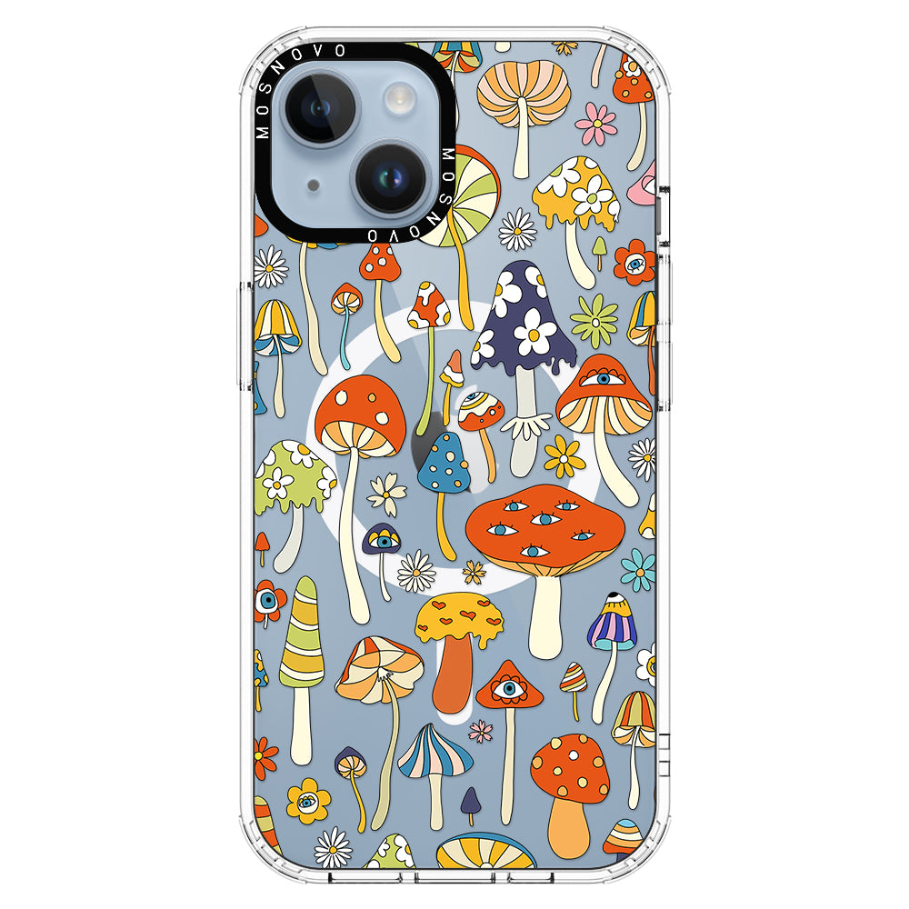 Mushroom Art Phone Case - iPhone 14 Case