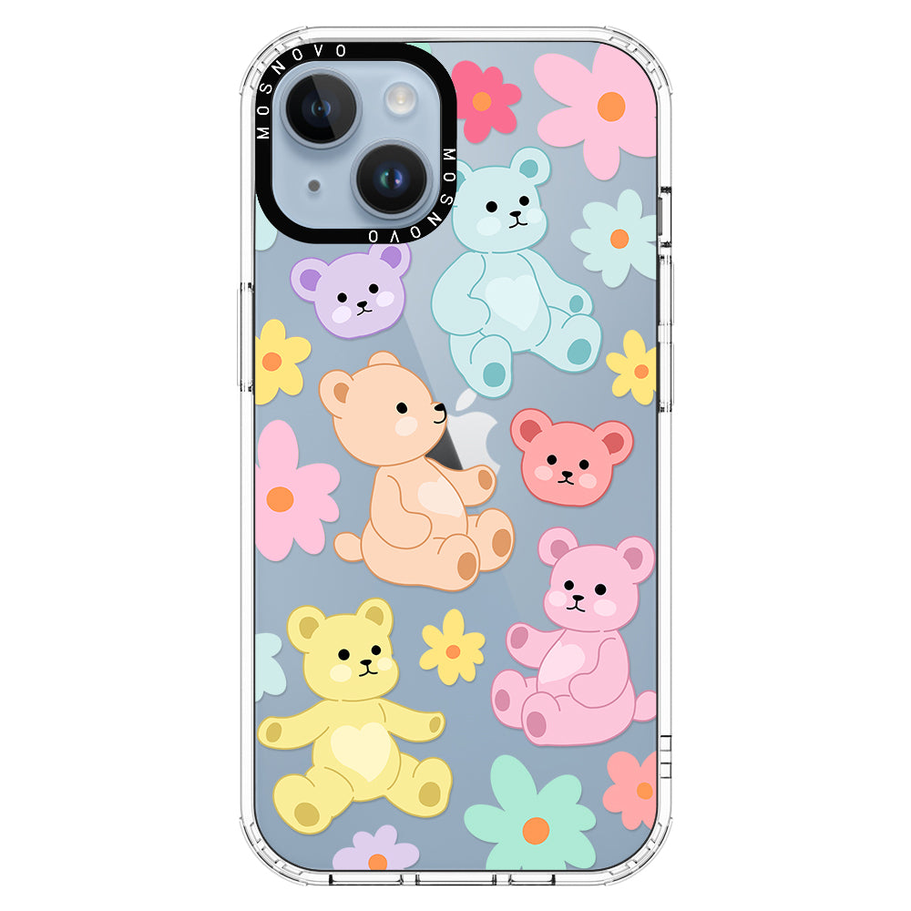 Cute Teddy Bear Phone Case - iPhone 14 Case