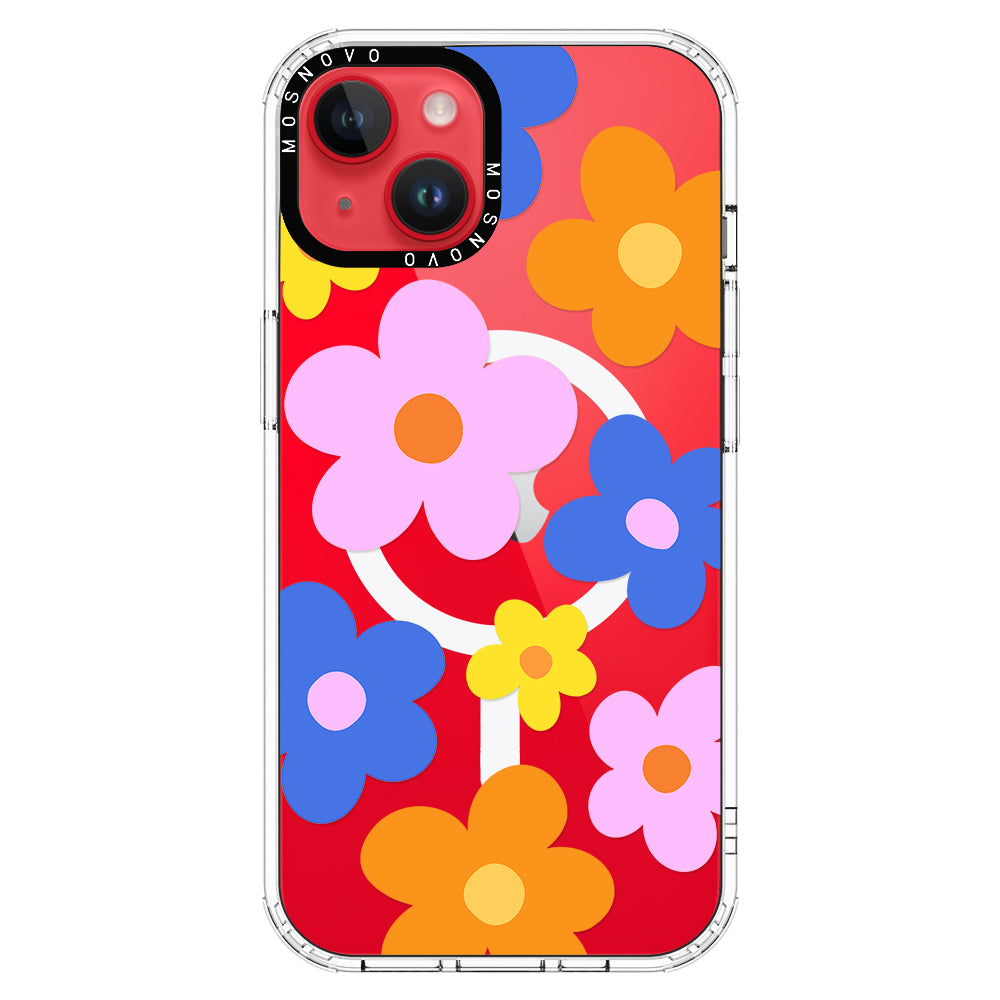 60's Groovy Flower Phone Case - iPhone 14 Case