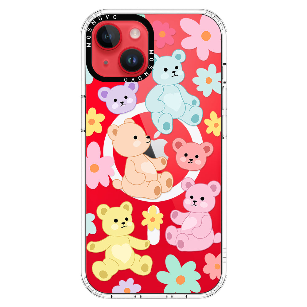 Cute Teddy Bear Phone Case - iPhone 14 Case