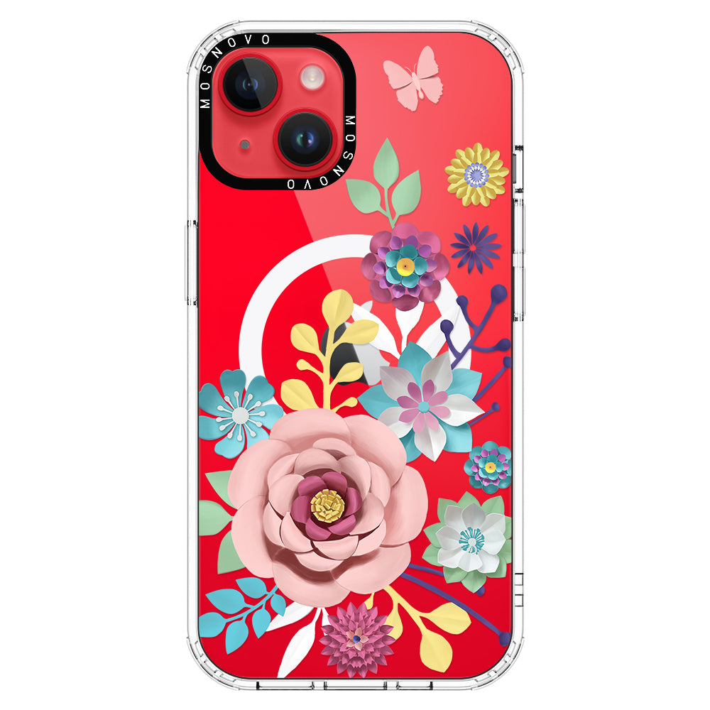 3D Floral Phone Case - iPhone 14 Case