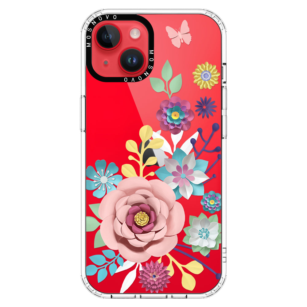 3D Floral Phone Case - iPhone 14 Case