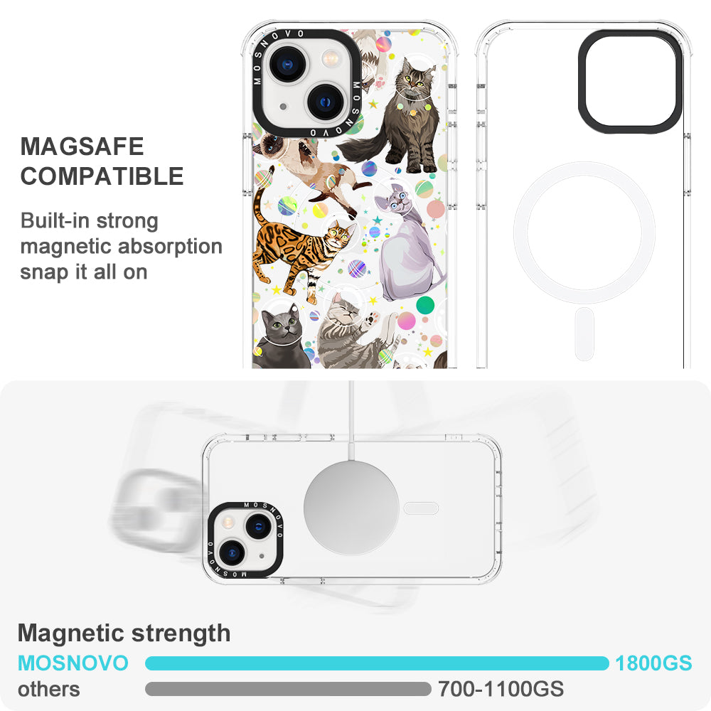 Space Cat Phone Case - iPhone 13 Case - MOSNOVO