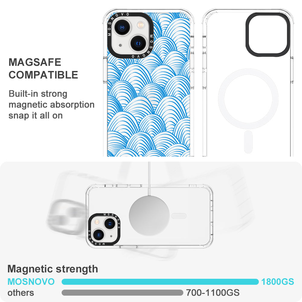 Wavy Wave Phone Case - iPhone 13 Case - MOSNOVO