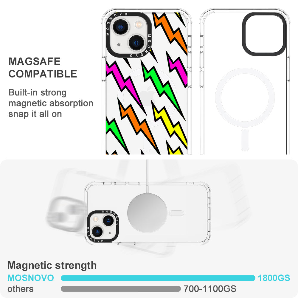 Colorful Lightning Phone Case - iPhone 13 Case - MOSNOVO