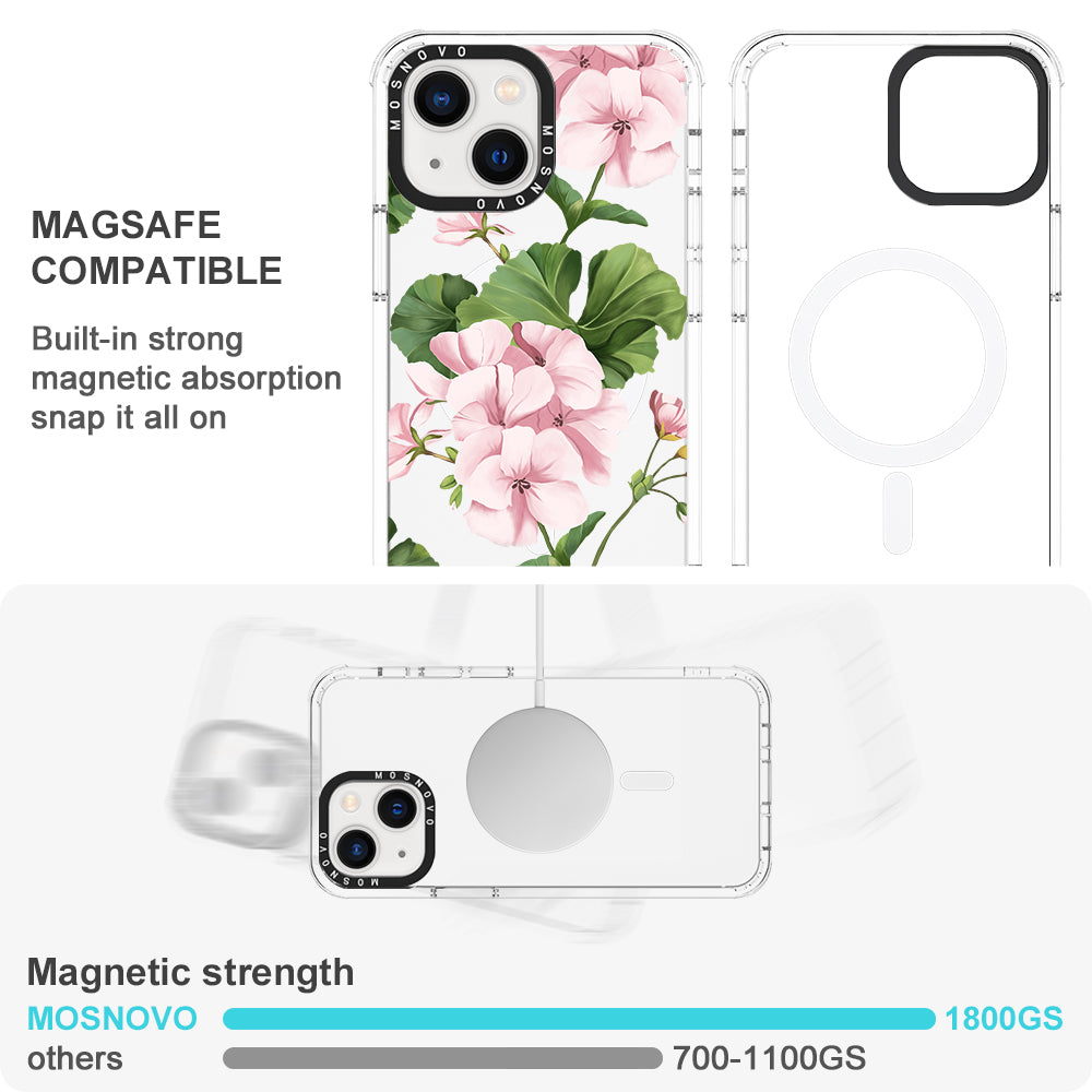 Geranium Phone Case - iPhone 13 Case - MOSNOVO