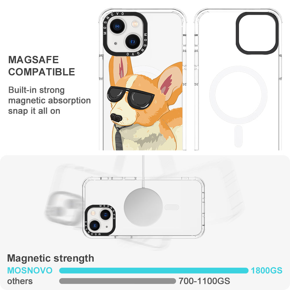 Fluffy Corgi Phone Case - iPhone 13 Case - MOSNOVO