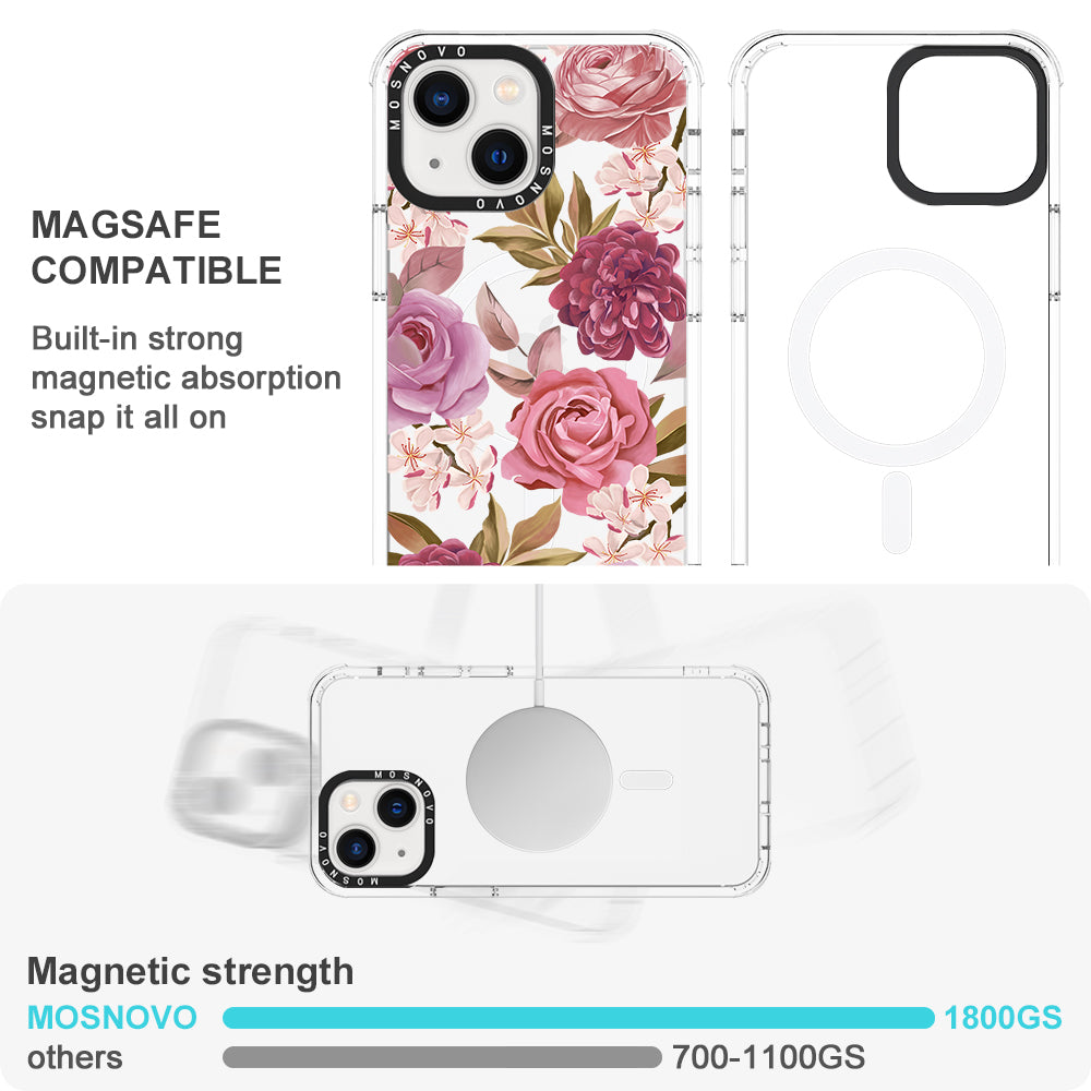 Blossom Flowe Floral Phone Case - iPhone 13 Case - MOSNOVO