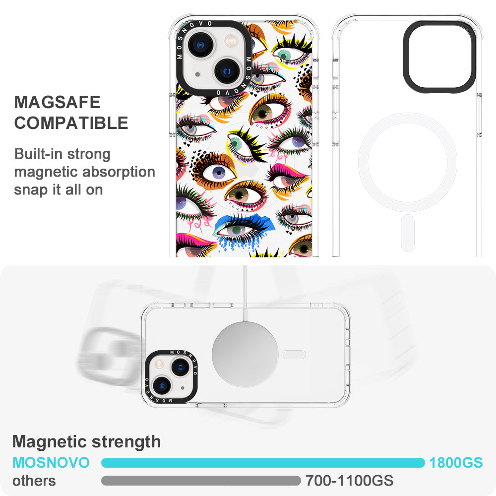 Eyes Phone Case - iPhone 13 Case - MOSNOVO