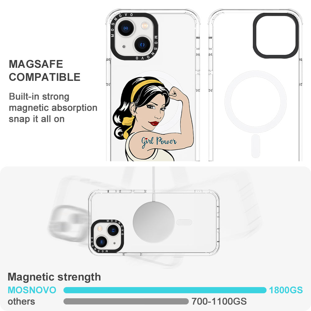 Girl Power Phone Case - iPhone 13 Case - MOSNOVO