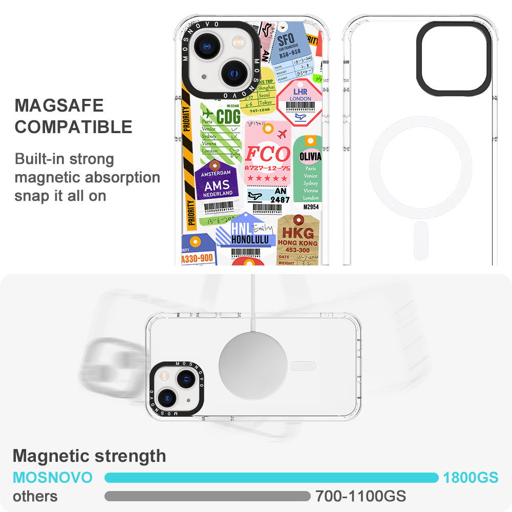 Ticket Label Phone Case - iPhone 13 Case - MOSNOVO