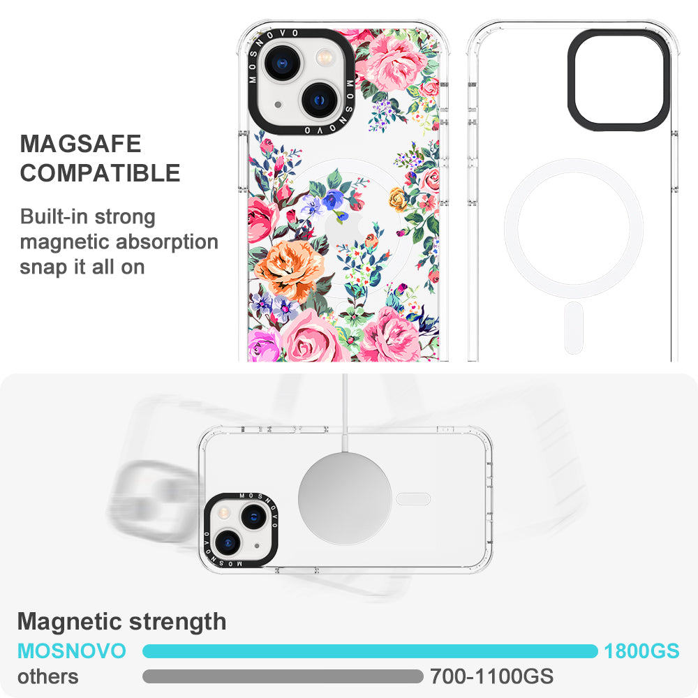 Flower Garden Phone Case - iPhone 13 Case - MOSNOVO