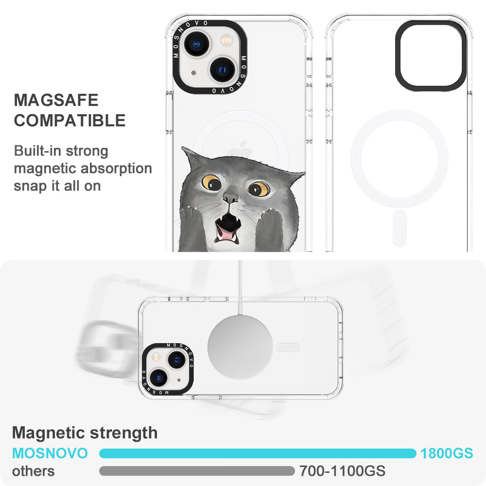 OMG Cat Phone Case - iPhone 13 Case - MOSNOVO