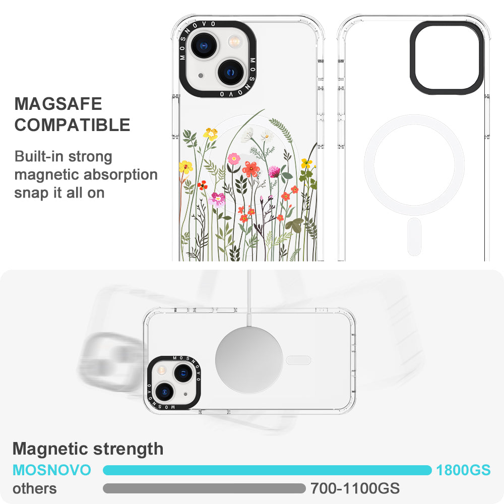 Spring Wildflower Phone Case - iPhone 13 Case - MOSNOVO