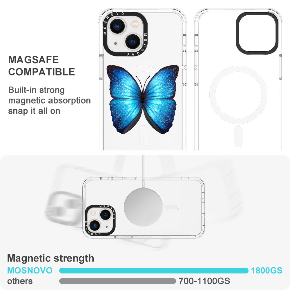 Shimmering Butterfly Phone Case - iPhone 13 Case - MOSNOVO