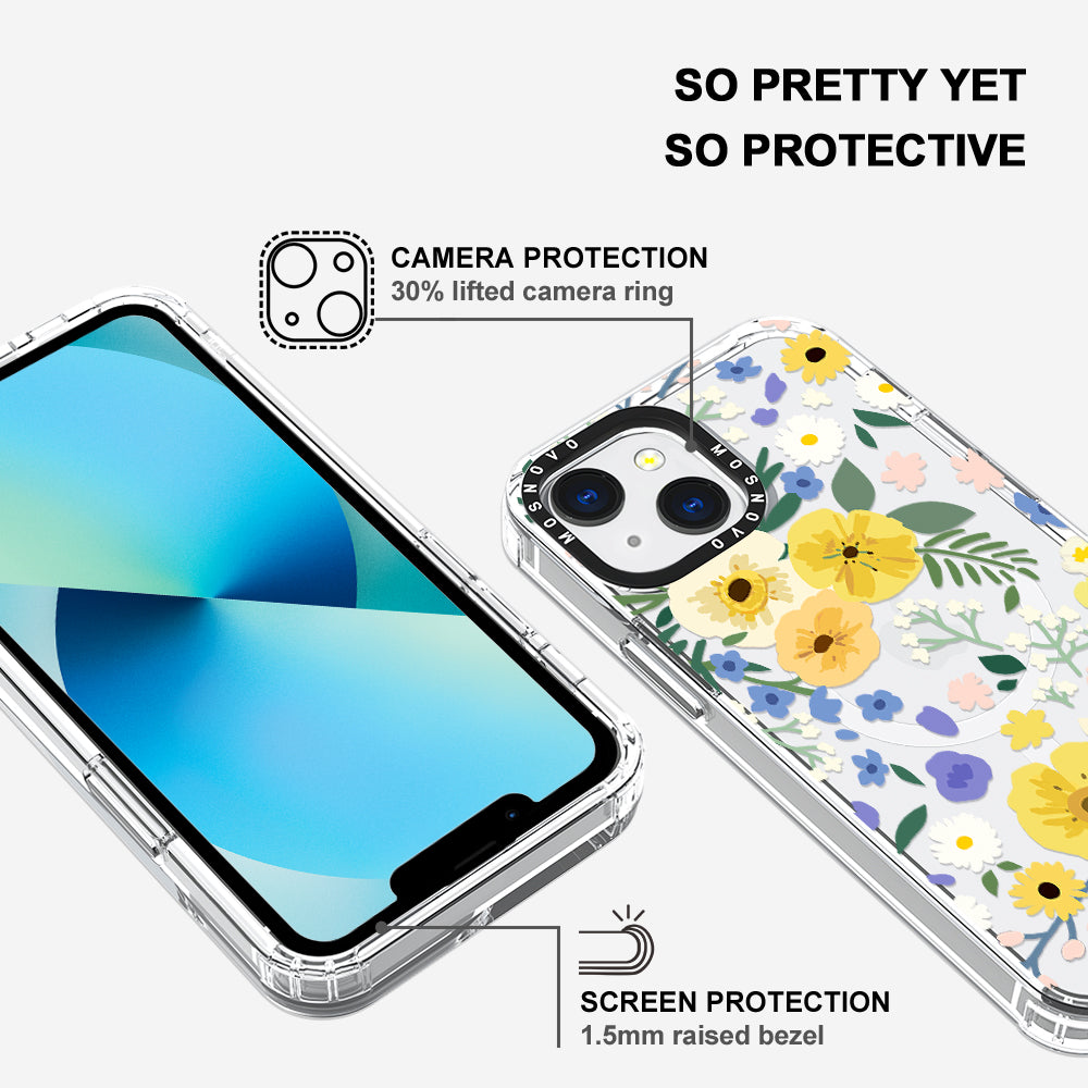 Spring Wild Floral Phone Case - iPhone 13 Case - MOSNOVO