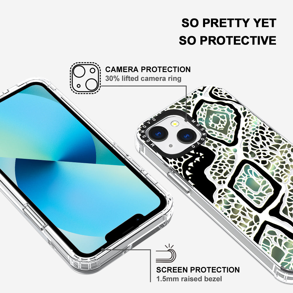 Jade Snake Phone Case - iPhone 13 Case - MOSNOVO