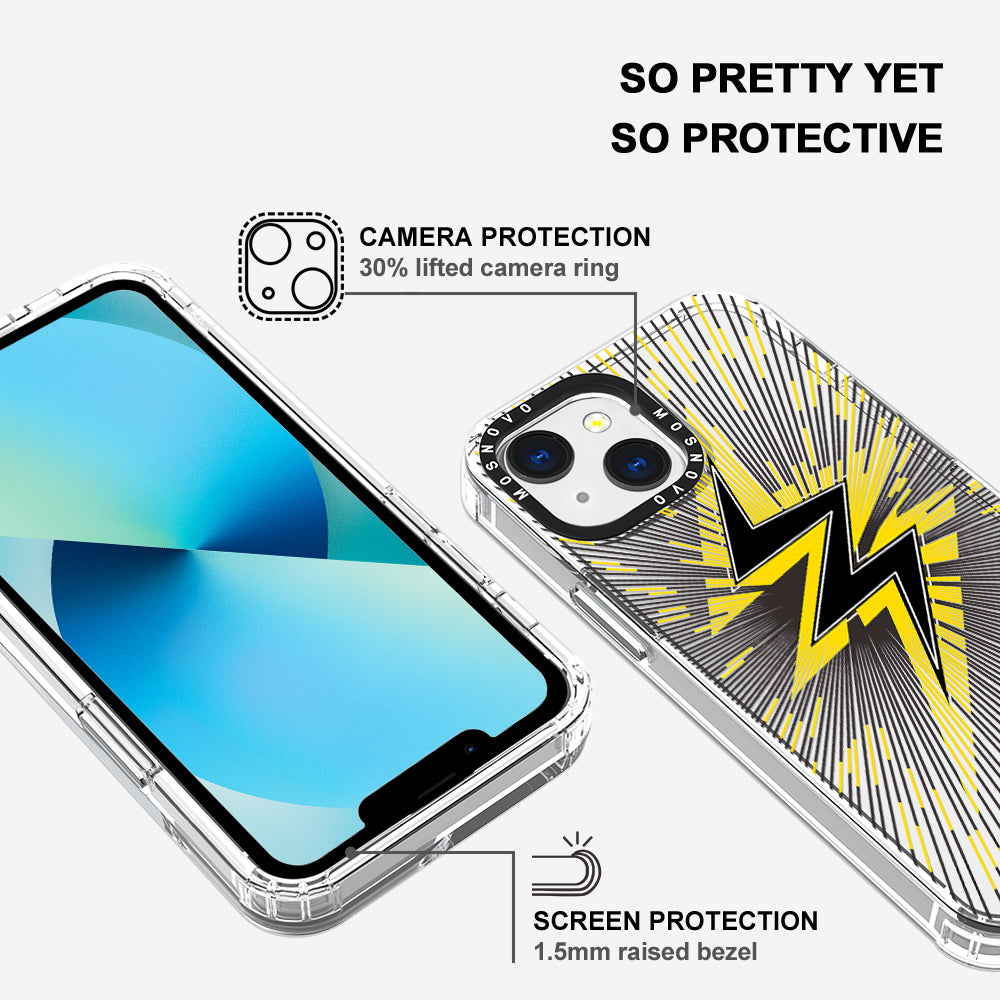 Lightning Bolt Phone Case - iPhone 13 Case - MOSNOVO