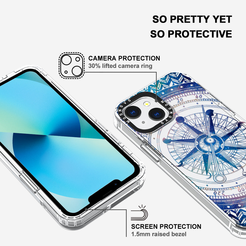 Galaxy Compass Phone Case - iPhone 13 Case - MOSNOVO