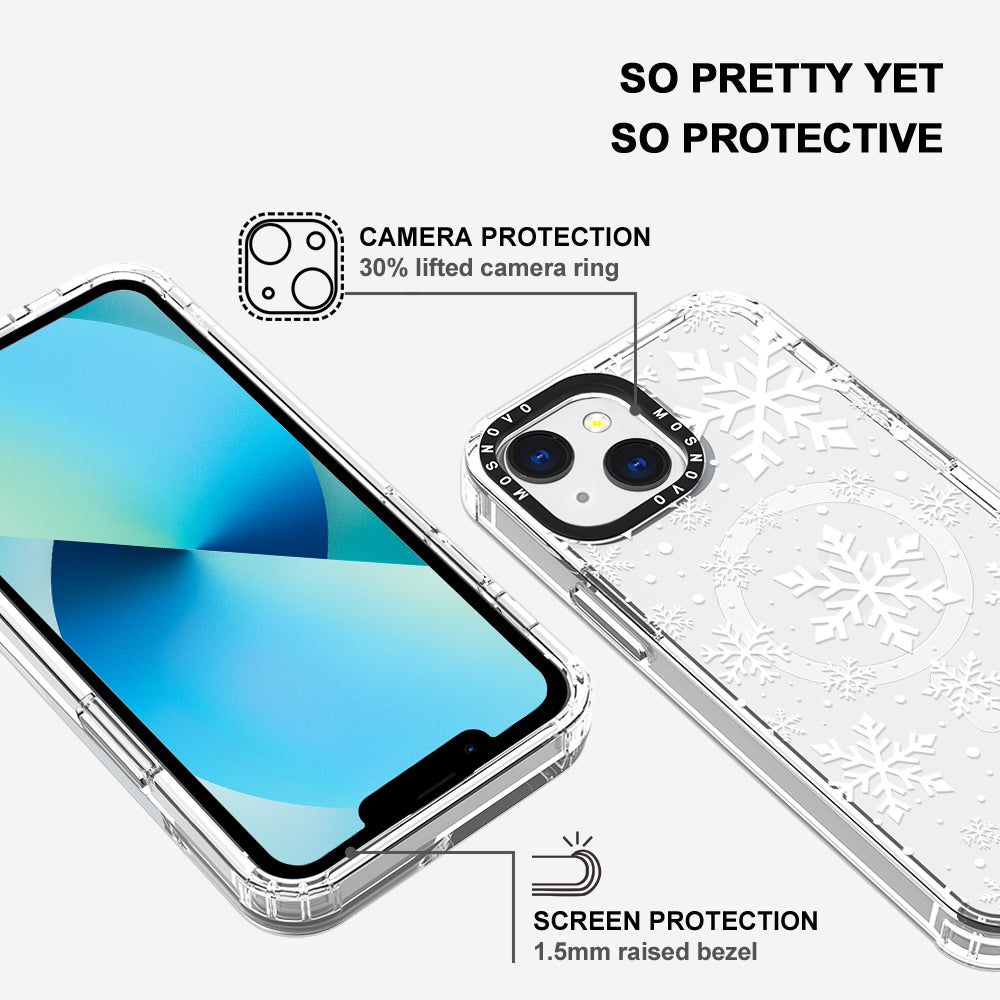 Snowflake Phone Case - iPhone 13 Case - MOSNOVO