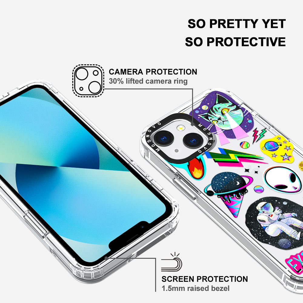 Sci-Fi Stickers Phone Case - iPhone 13 Case - MOSNOVO