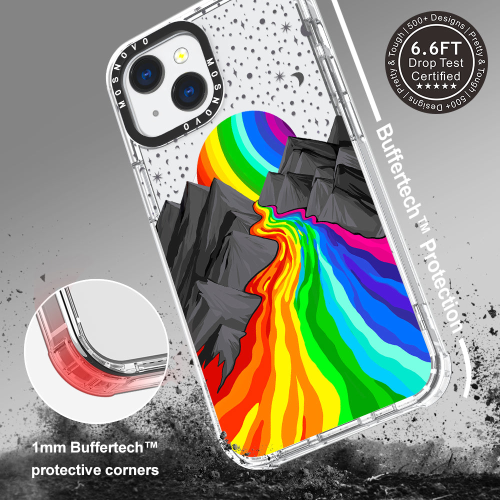 Rainbow Landscape Phone Case - iPhone 13 Case - MOSNOVO