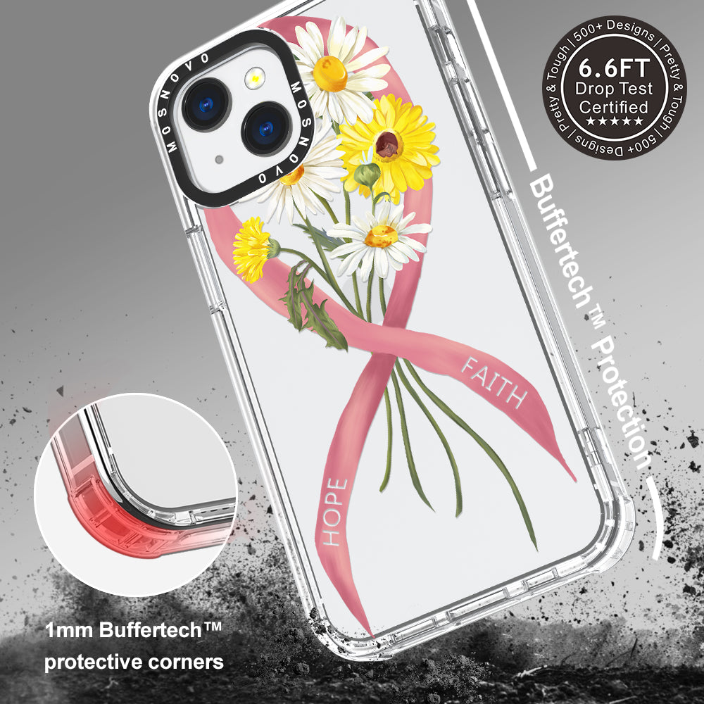 Breast Awareness Phone Case - iPhone 13 Case - MOSNOVO