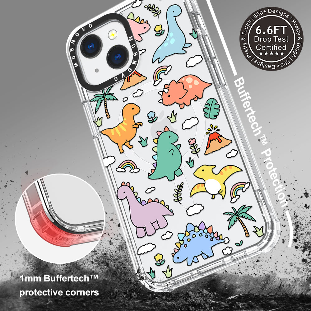 Cute Dinosaur World Phone Case - iPhone 13 Case - MOSNOVO