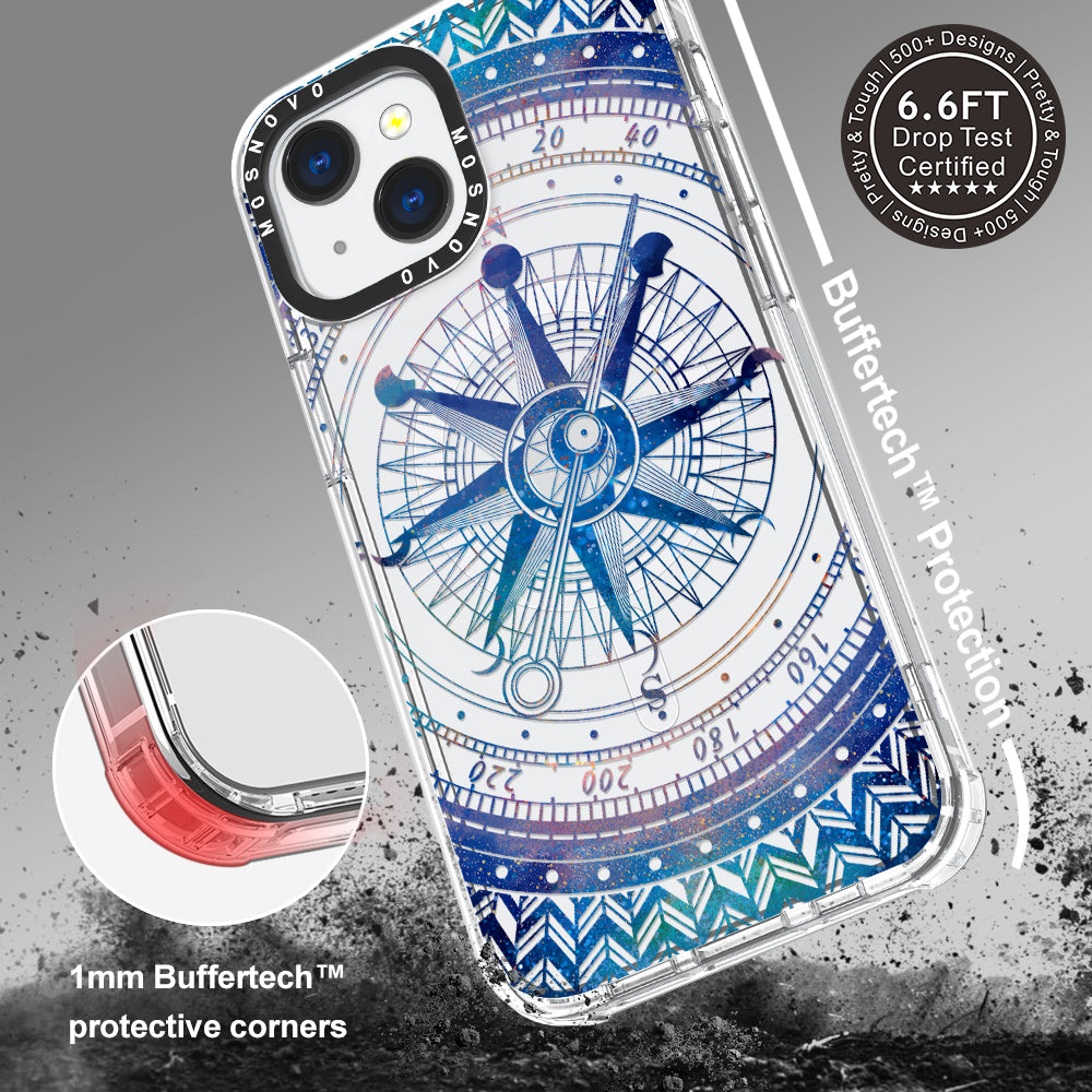 Galaxy Compass Phone Case - iPhone 13 Case - MOSNOVO