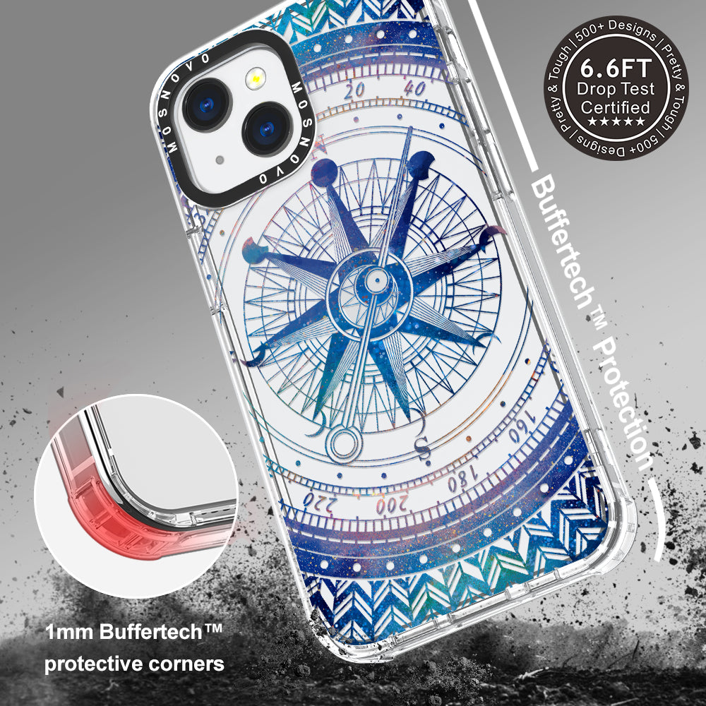 Galaxy Compass Phone Case - iPhone 13 Case - MOSNOVO