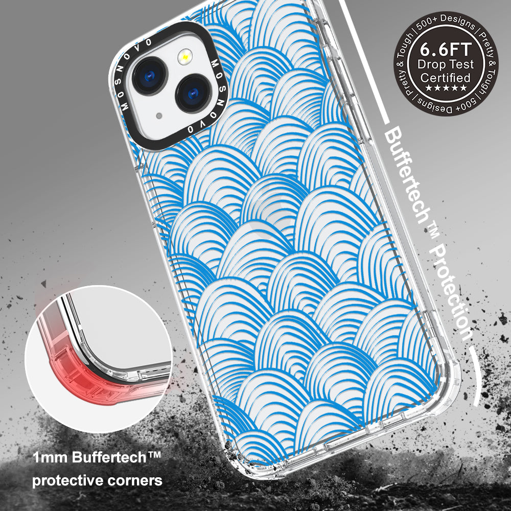 Wavy Wave Phone Case - iPhone 13 Case - MOSNOVO