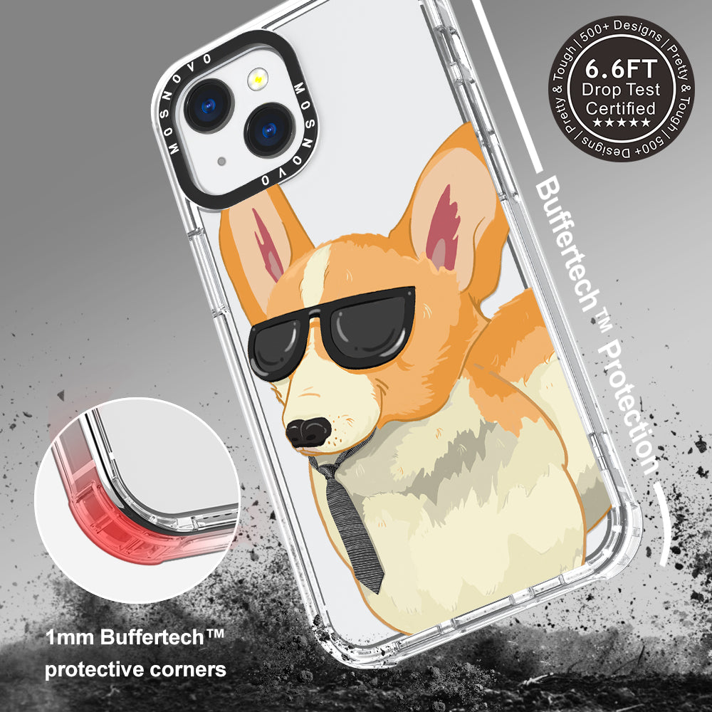 Fluffy Corgi Phone Case - iPhone 13 Case - MOSNOVO