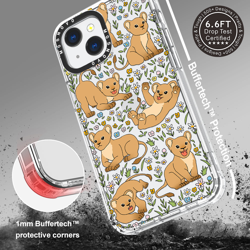 Cute Lion Phone Case - iPhone 13 Case - MOSNOVO