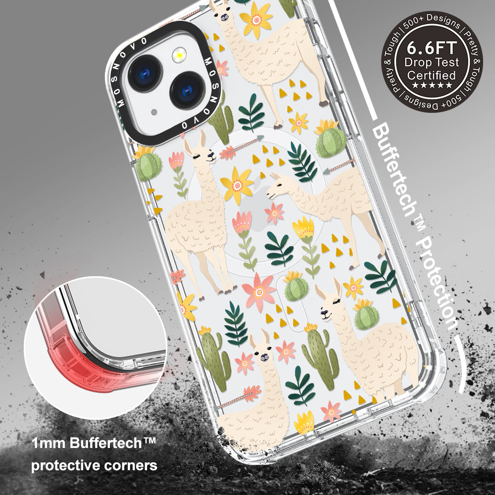 Desert Llama Phone Case - iPhone 13 Case - MOSNOVO