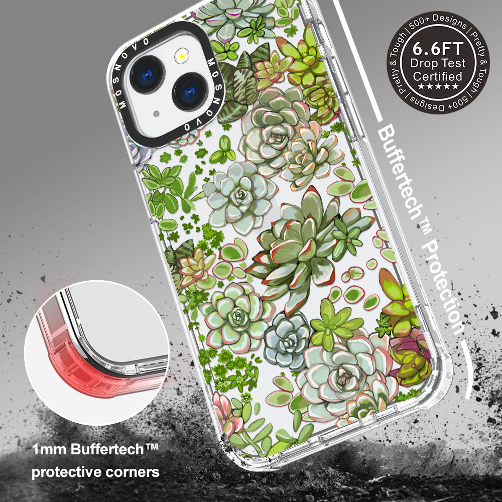 Succulent Phone Case - iPhone 13 Case - MOSNOVO