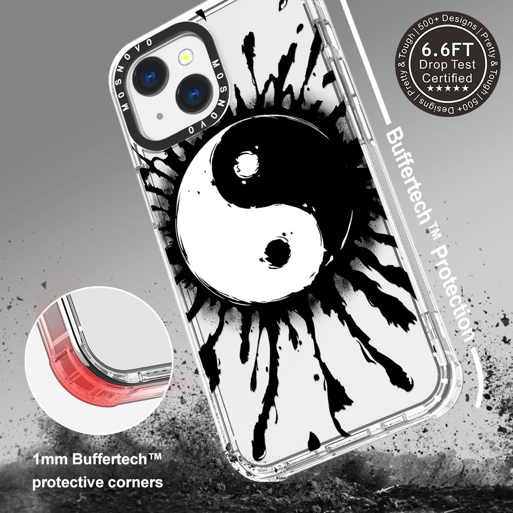 Ying Yang Phone Case - iPhone 13 Case - MOSNOVO