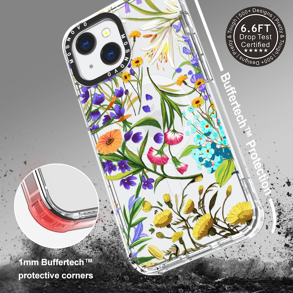 Summer Flower Holidays Phone Case - iPhone 13 Case - MOSNOVO