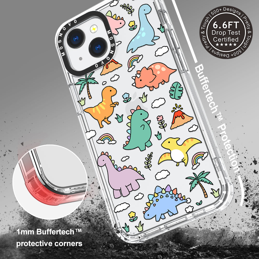 Cute Dinosaur World Phone Case - iPhone 13 Case - MOSNOVO